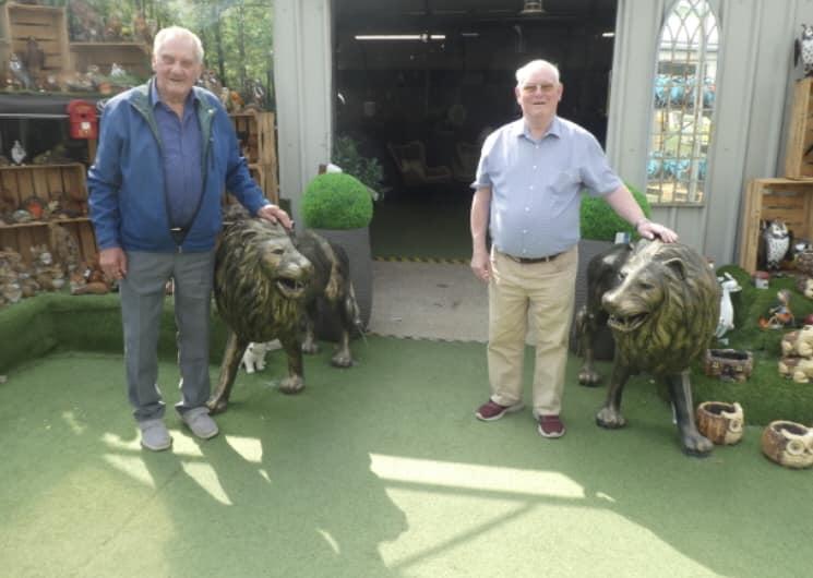 Lions members in Ludlow