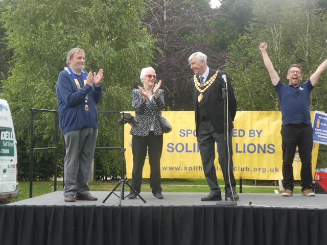 Solihull Lions attending Solihull Carnival